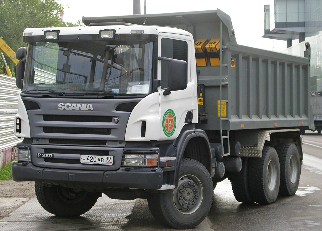Москва, № Н 420 АВ 99 — Scania ('2004) P380