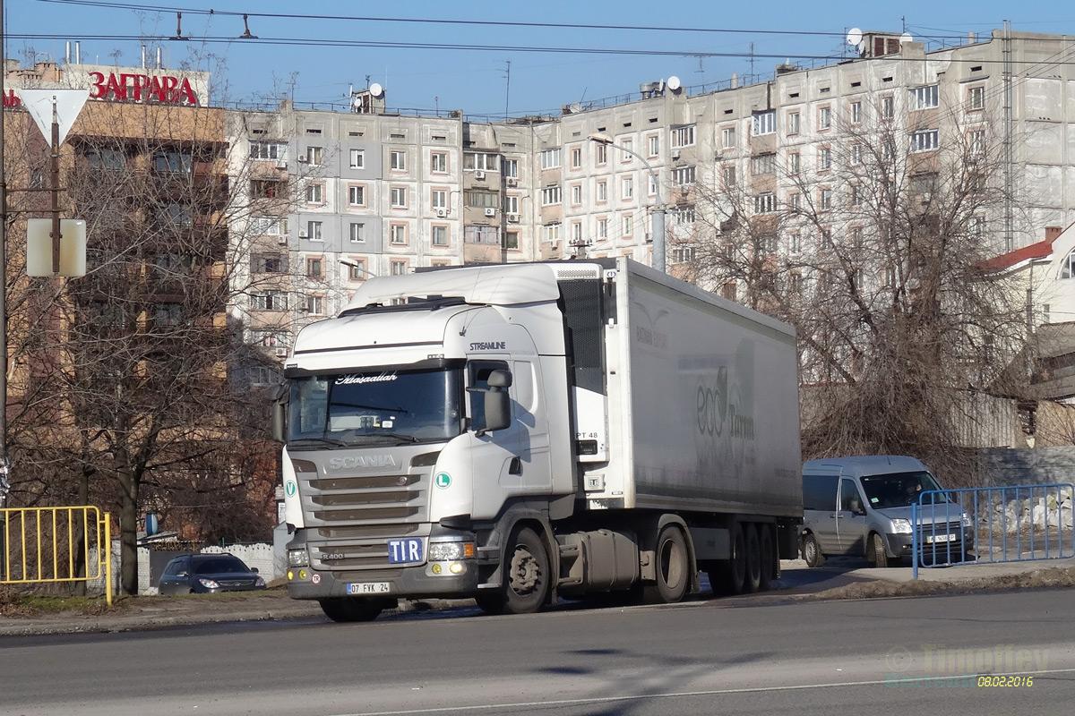 Турция, № 07 FVK 24 — Scania ('2013) R400