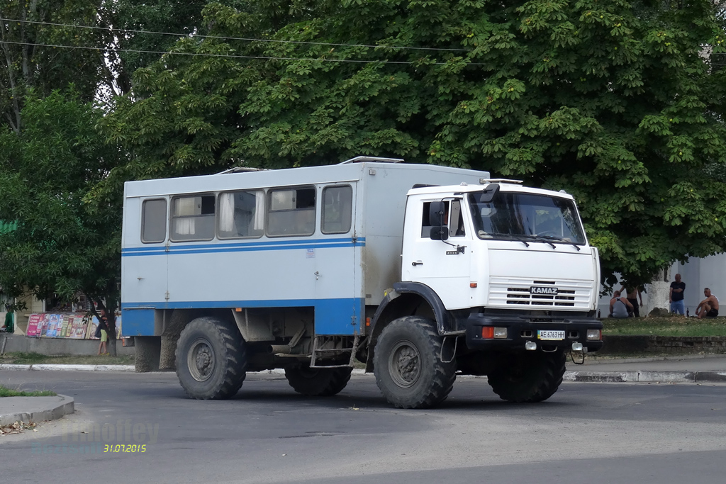 Днепропетровская область, № АЕ 6763 НН — КамАЗ-4326 (общая модель)