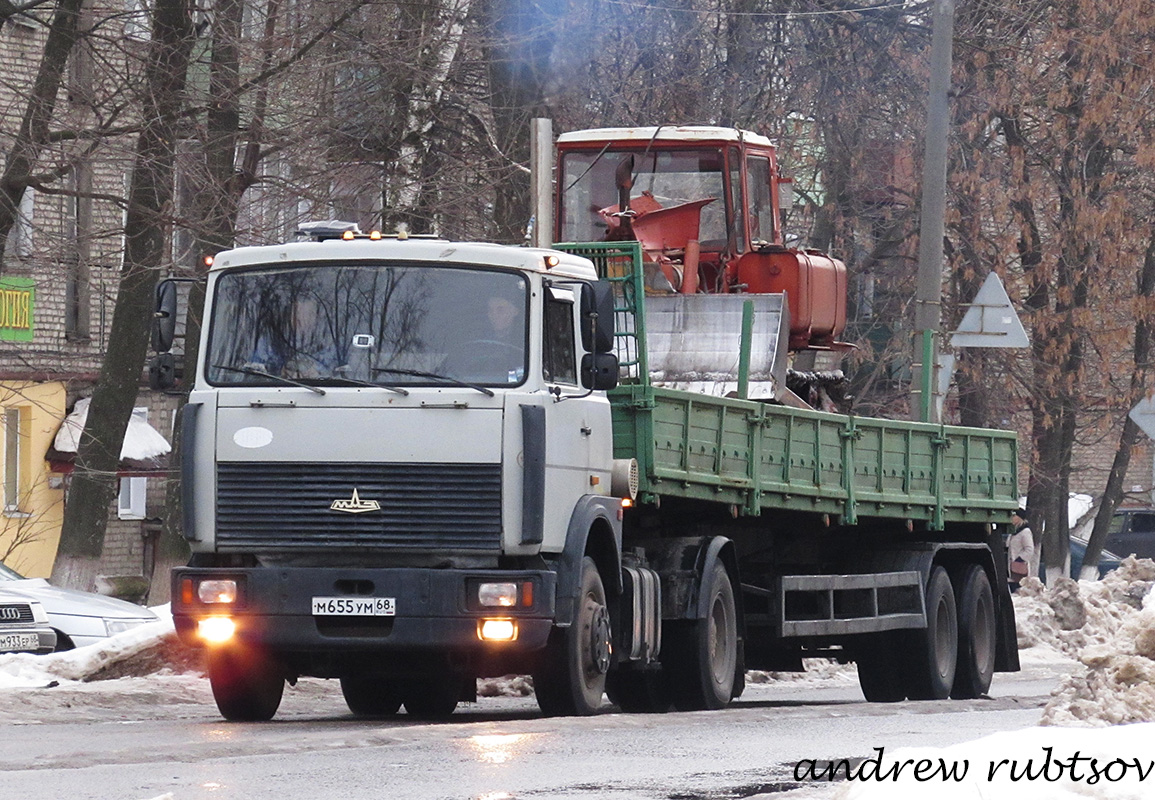 Тамбовская область, № М 655 УМ 68 — МАЗ-543208