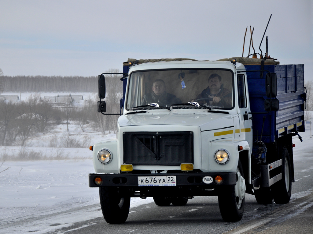 Алтайский край, № К 676 УА 22 — ГАЗ-3309