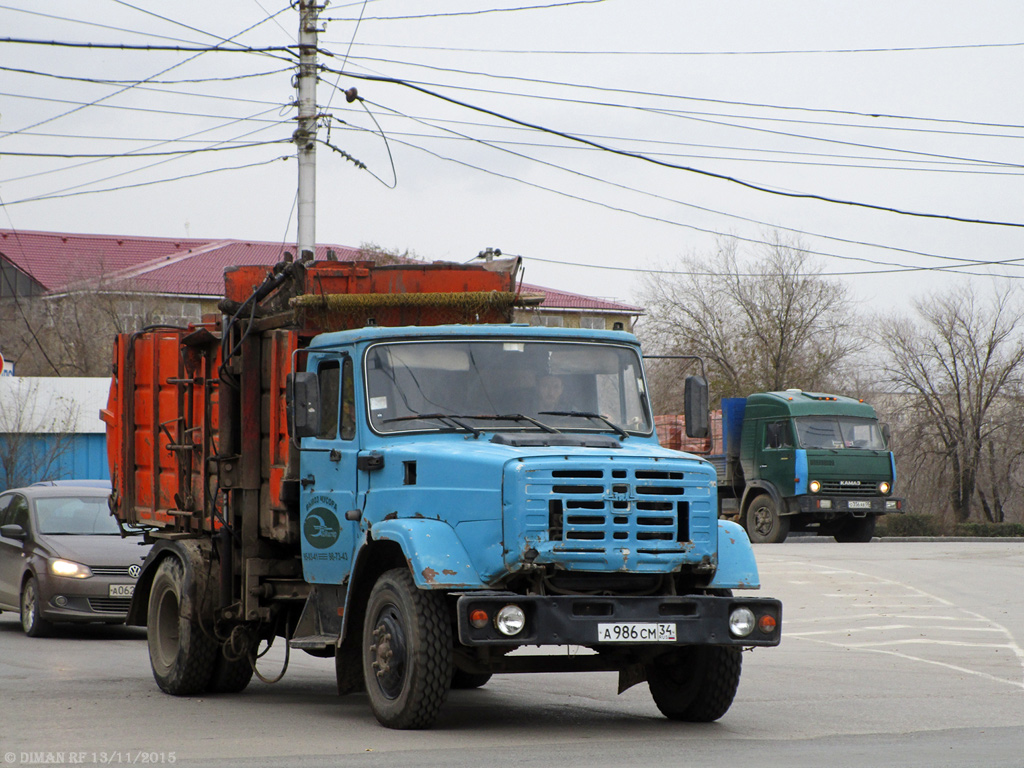 Волгоградская область, № А 986 СМ 34 — ЗИЛ-433362