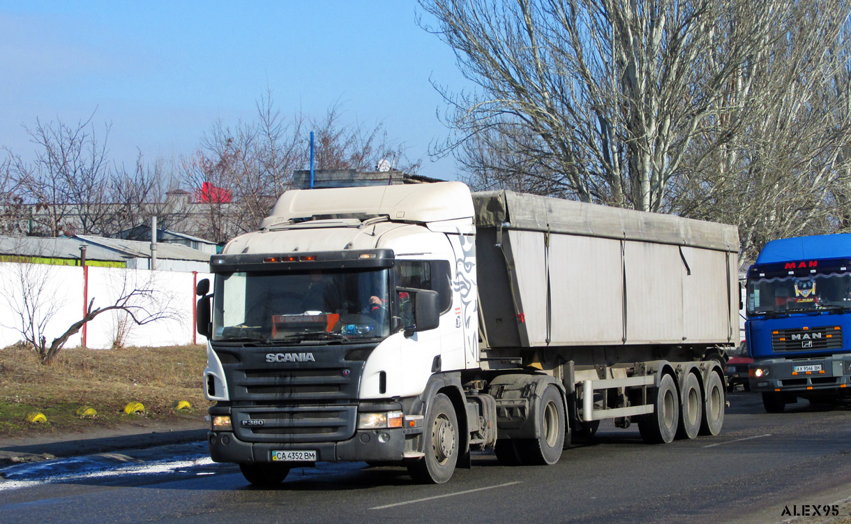 Черкасская область, № СА 4352 ВМ — Scania ('2004) P380