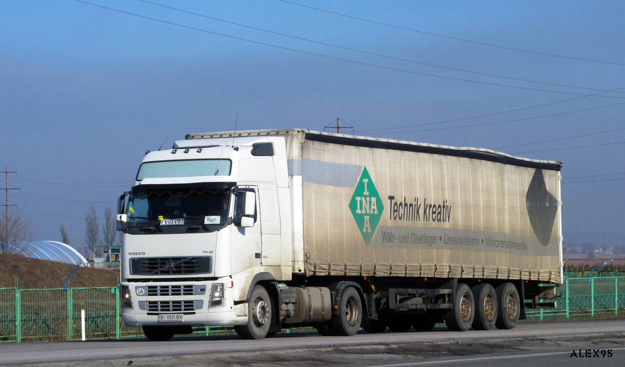 Полтавская область, № ВІ 0525 ВХ — Volvo ('2002) FH12.480