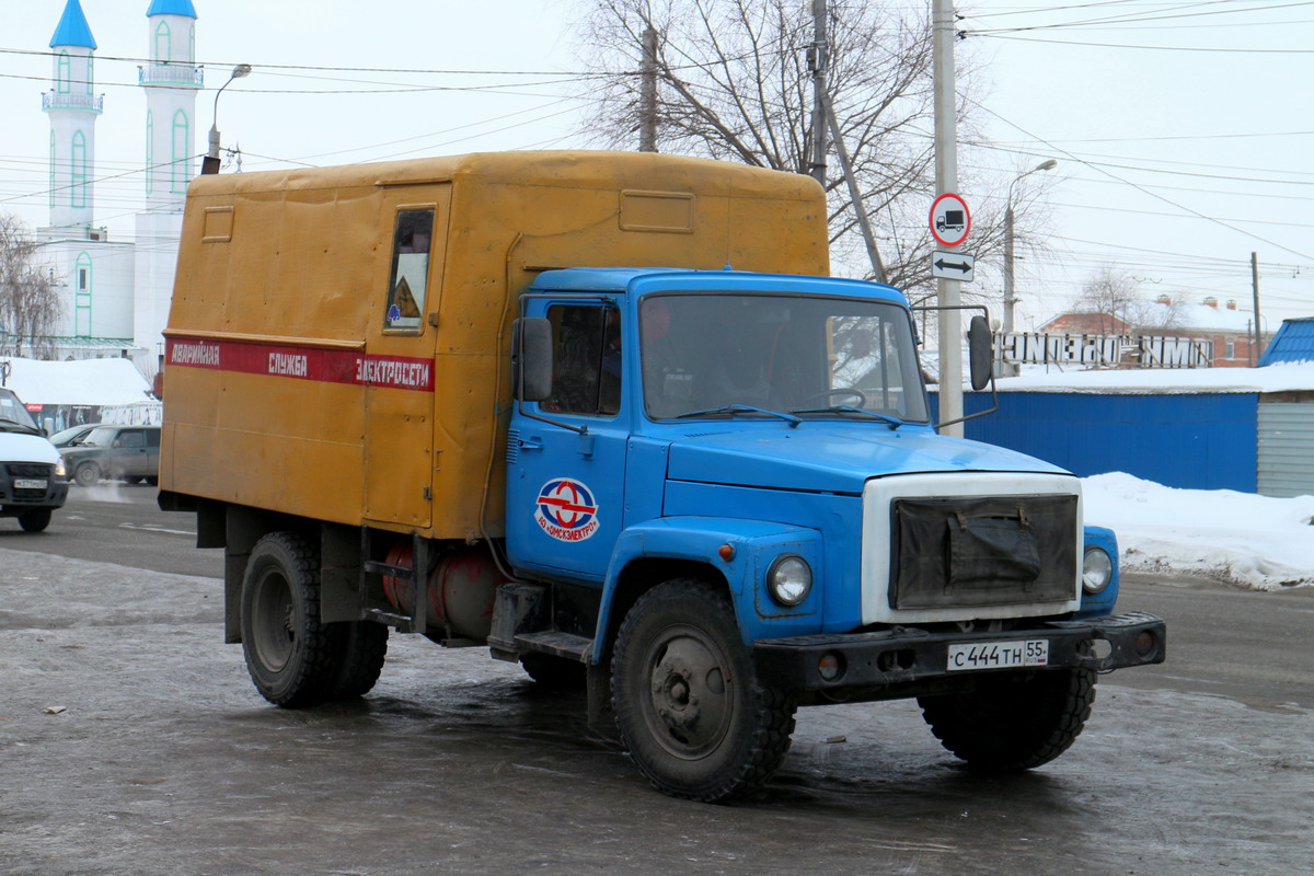 Омская область, № С 444 ТН 55 — ГАЗ-3307