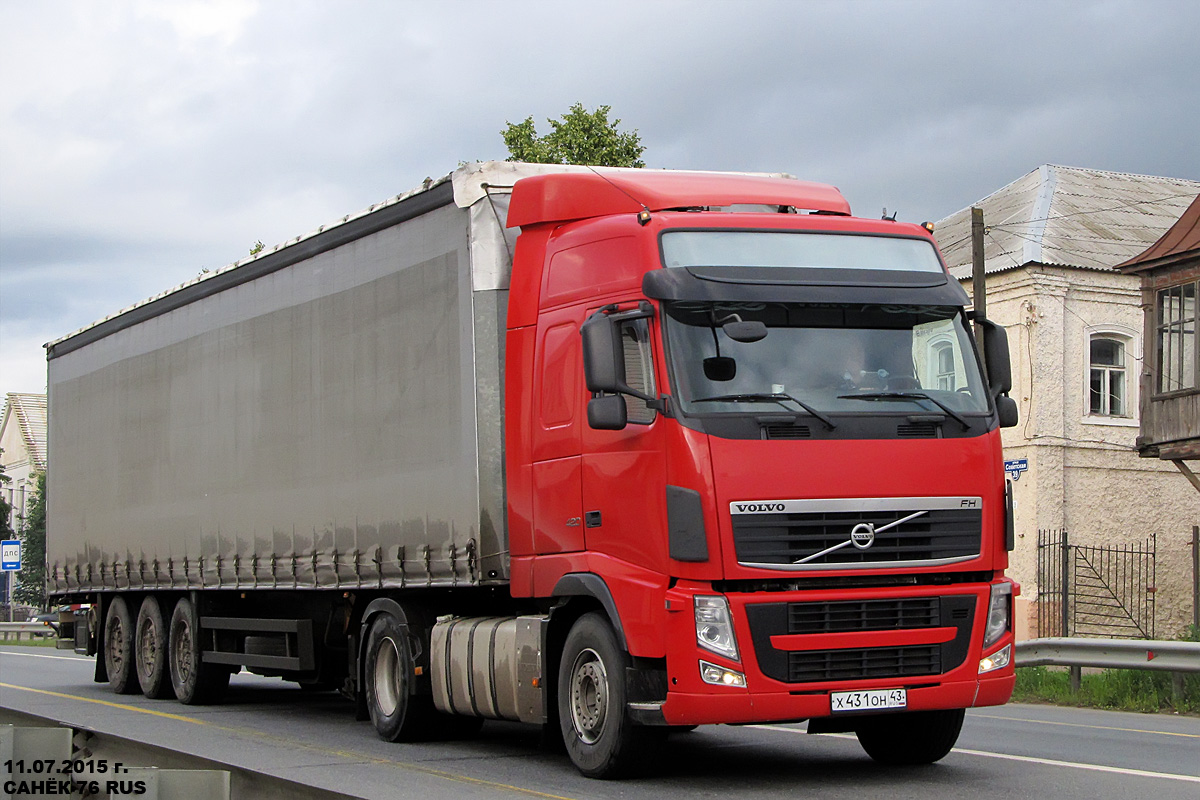 Кировская область, № Х 431 ОН 43 — Volvo ('2008) FH.420