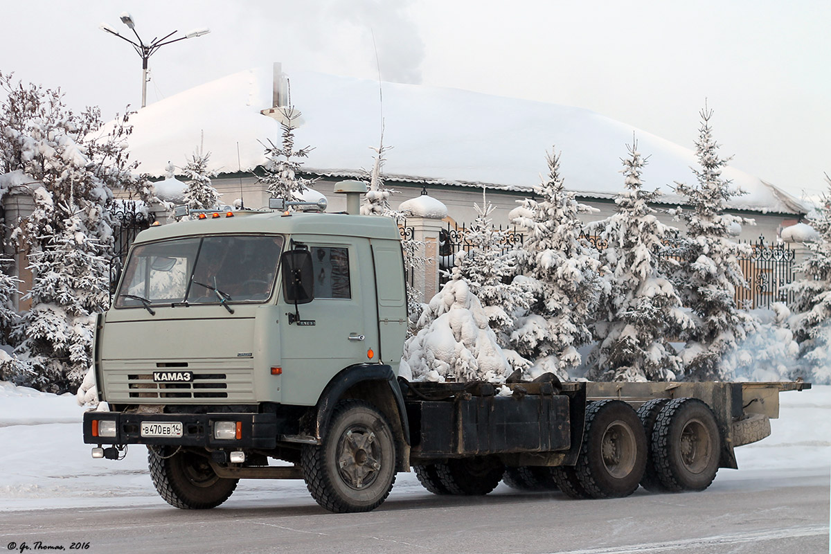 Саха (Якутия), № В 470 ЕВ 14 — КамАЗ-53212