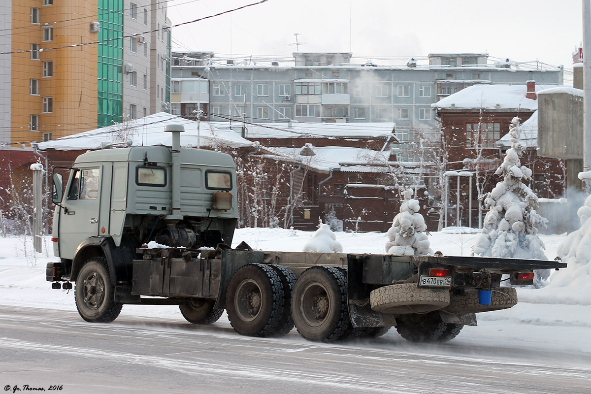 Саха (Якутия), № В 470 ЕВ 14 — КамАЗ-53212