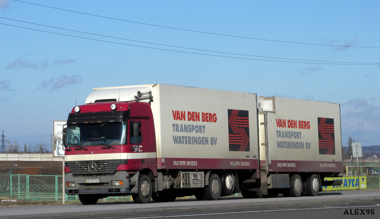 Днепропетровская область, № АЕ 9277 НІ — Mercedes-Benz Actros ('1997) 2535