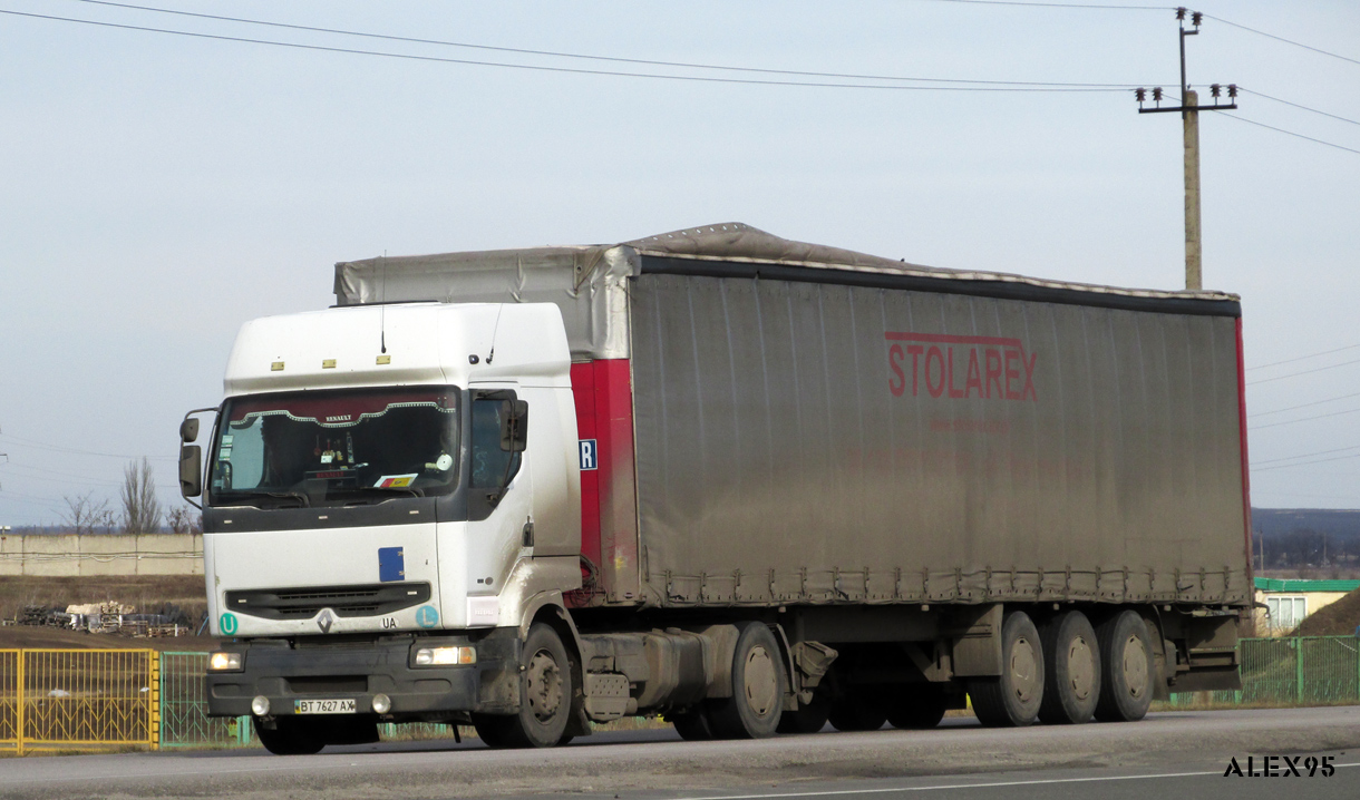 Херсонская область, № ВТ 7627 АХ — Renault Premium ('1996)