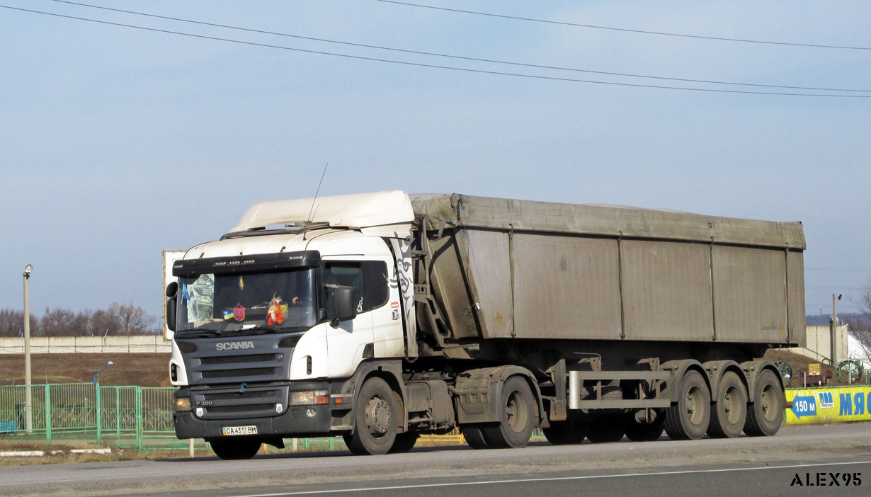 Черкасская область, № СА 4317 ВМ — Scania ('2004) P380