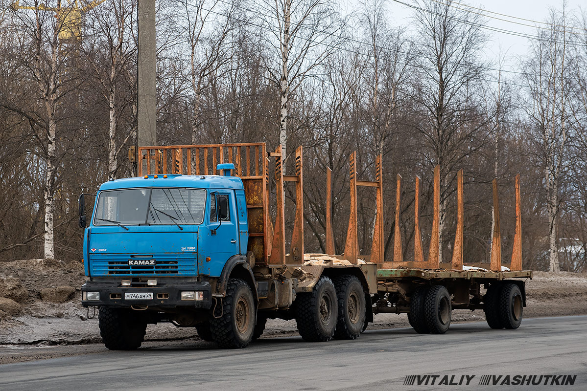 Архангельская область, № М 746 АН 29 — КамАЗ-43118-10 [43118K]