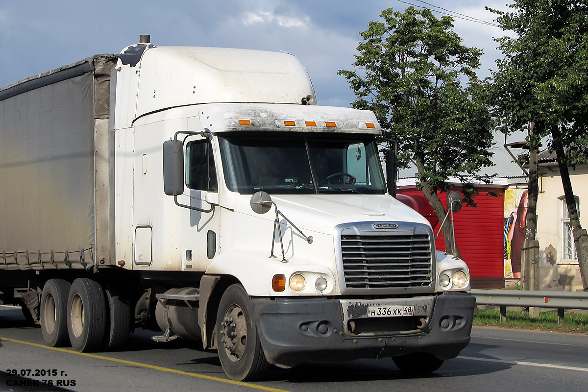 Липецкая область, № Н 336 ХК 48 — Freightliner Century Class