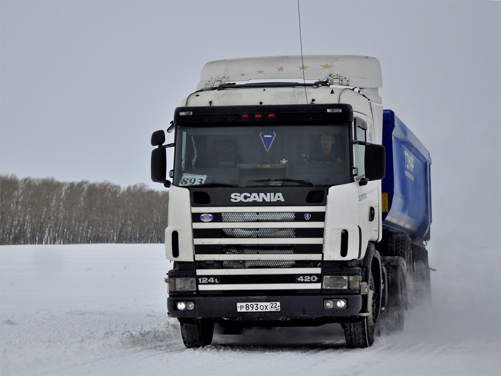 Алтайский край, № Р 893 ОХ 22 — Scania ('1996) R124L