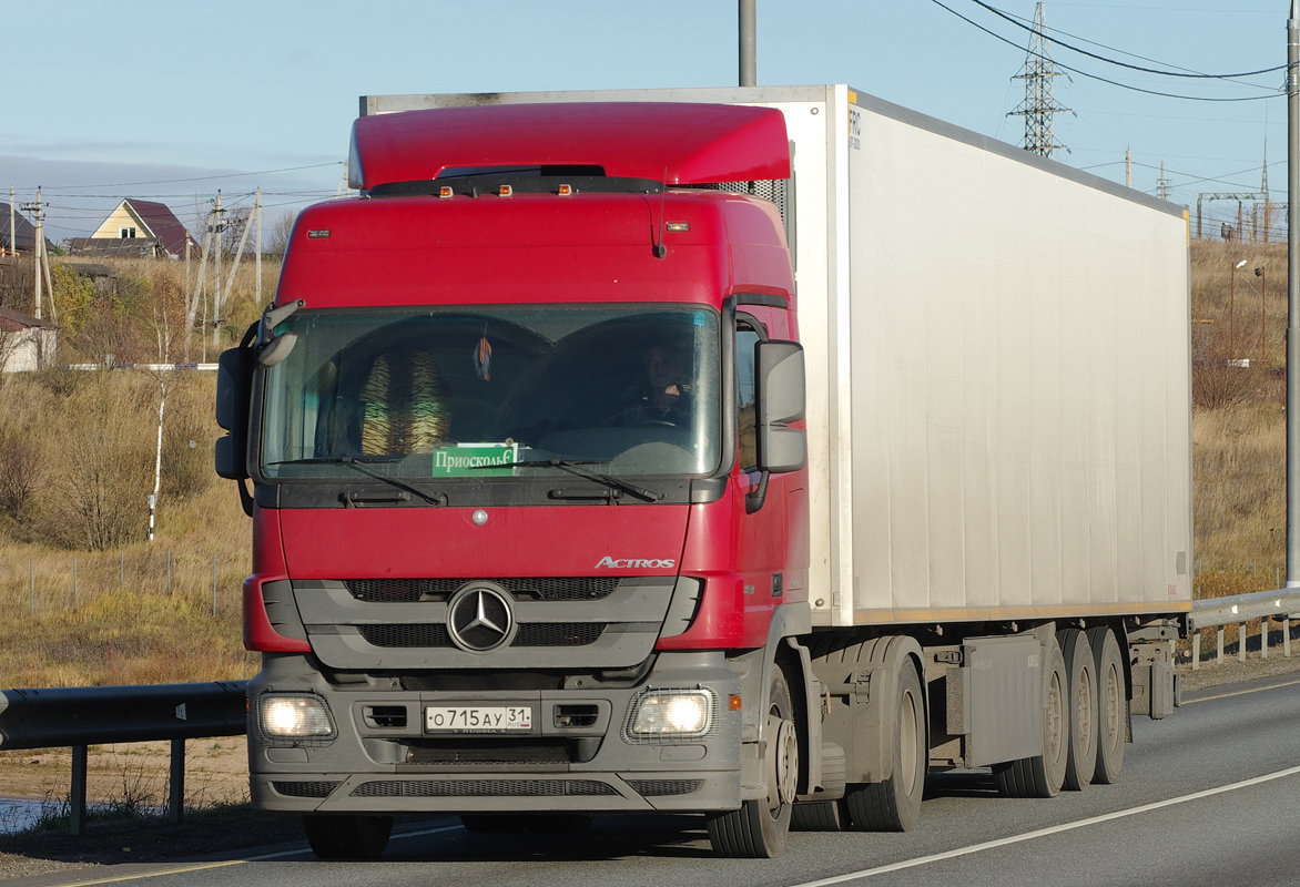 Белгородская область, № О 715 АУ 31 — Mercedes-Benz Actros ('2009) 1841