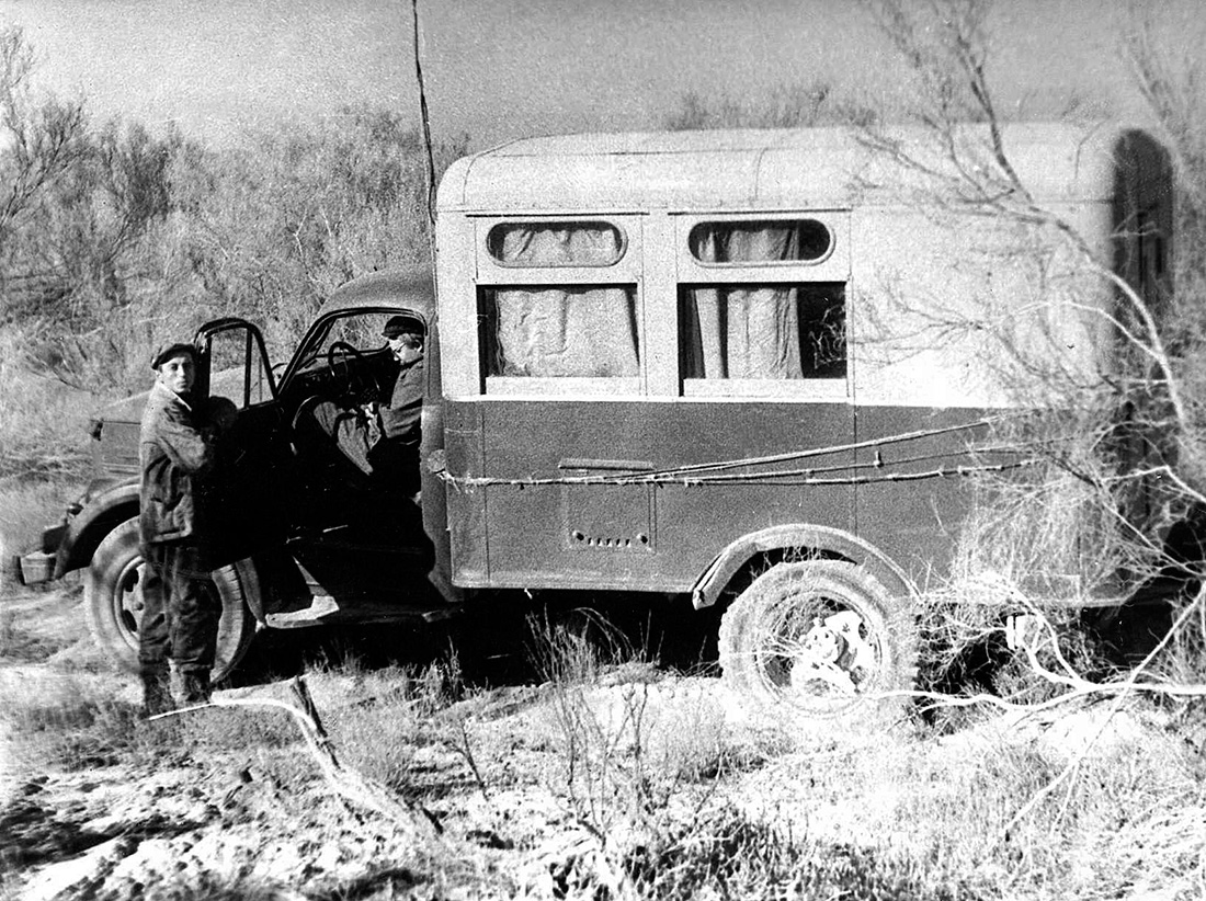 Алматинская область — Исторические фотографии (Автомобили)