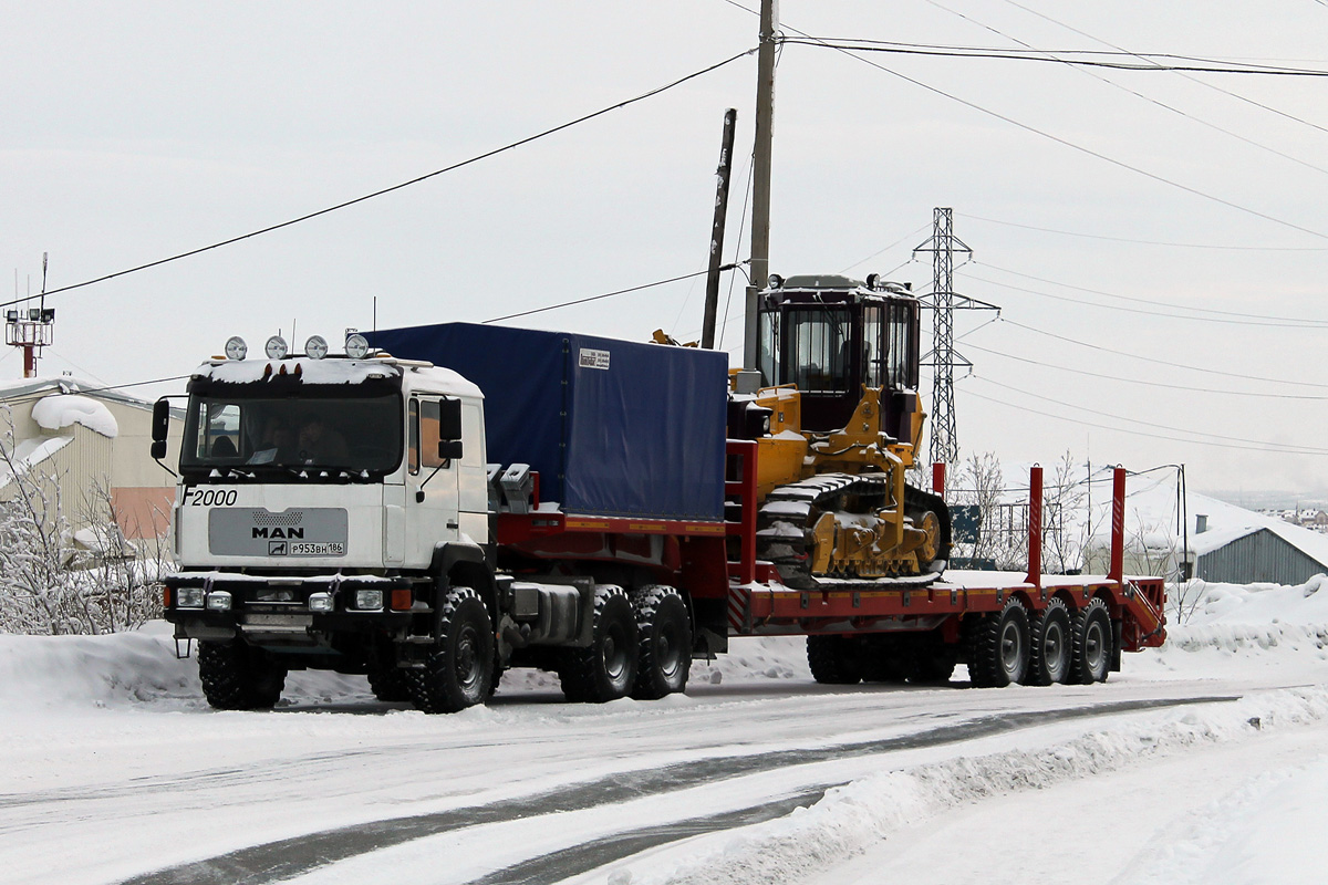 Ханты-Мансийский автоном.округ, № Р 953 ВН 186 — MAN F2000 (общая модель)