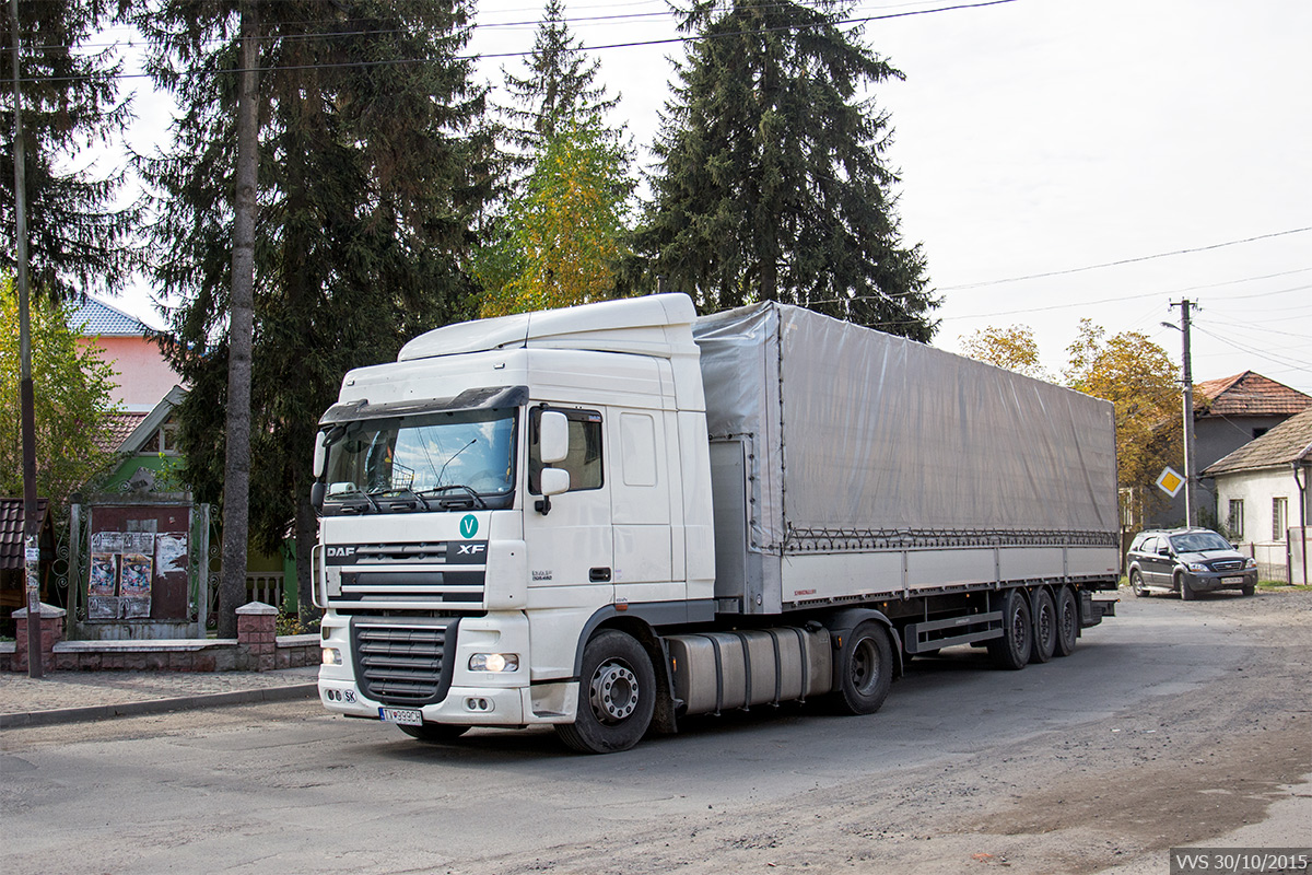 Словакия, № TV-999CH — DAF XF105 FT