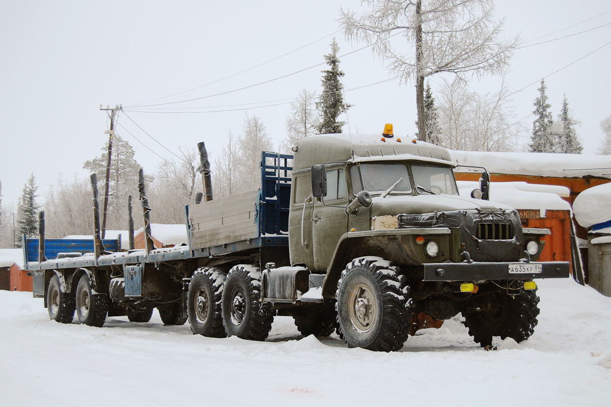 Ямало-Ненецкий автоном.округ, № А 635 КР 89 — Урал-4320-01