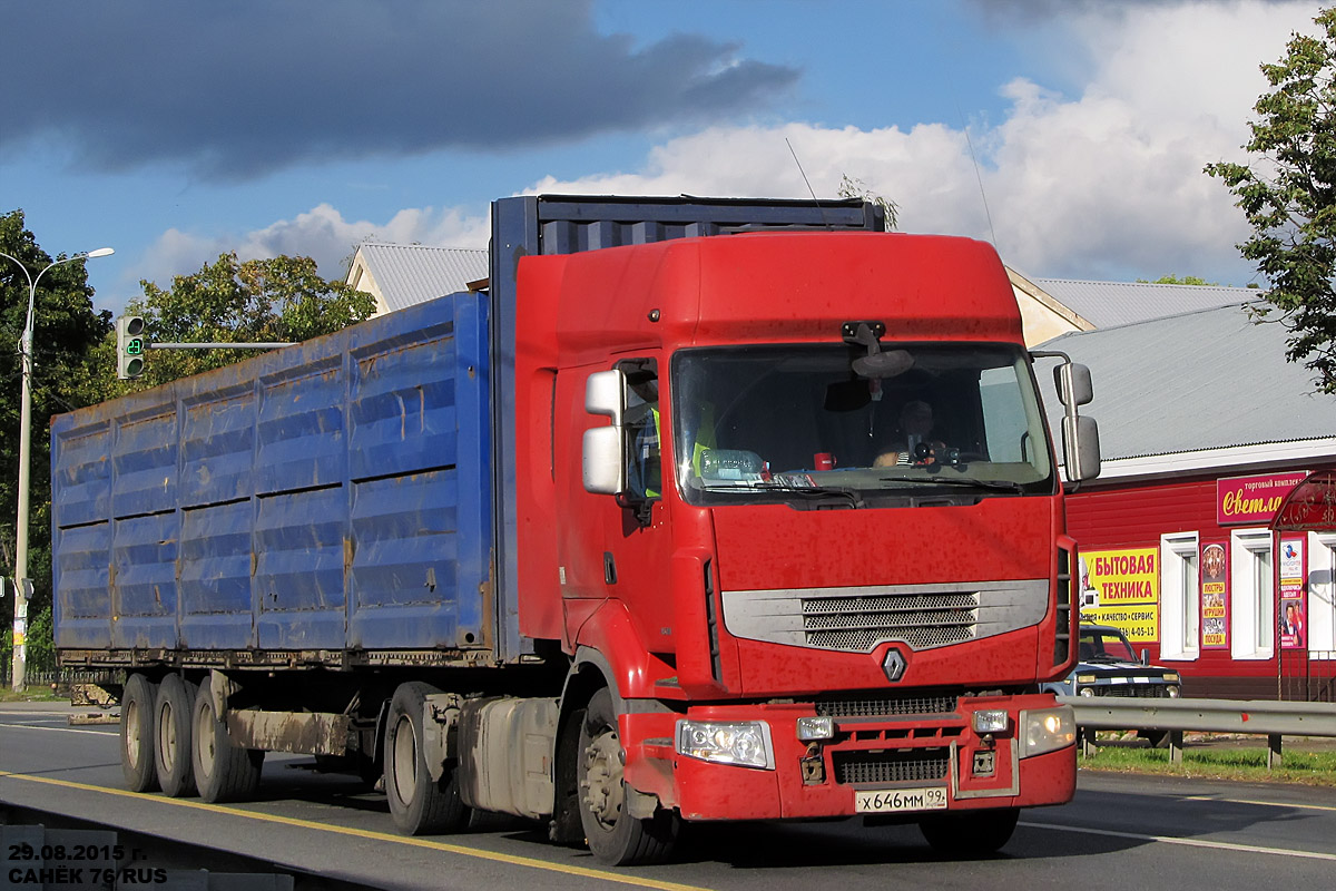 Москва, № Х 646 ММ 99 — Renault Premium ('2006)