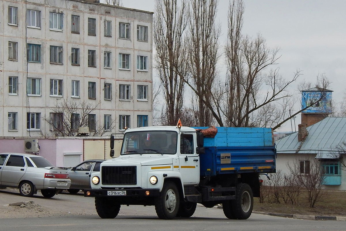 Воронежская область, № С 316 ХС 36 — ГАЗ-3309