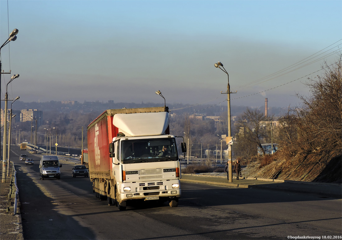 Днепропетровская область, № АЕ 6770 ВХ — DAF 85 (CF) FTG