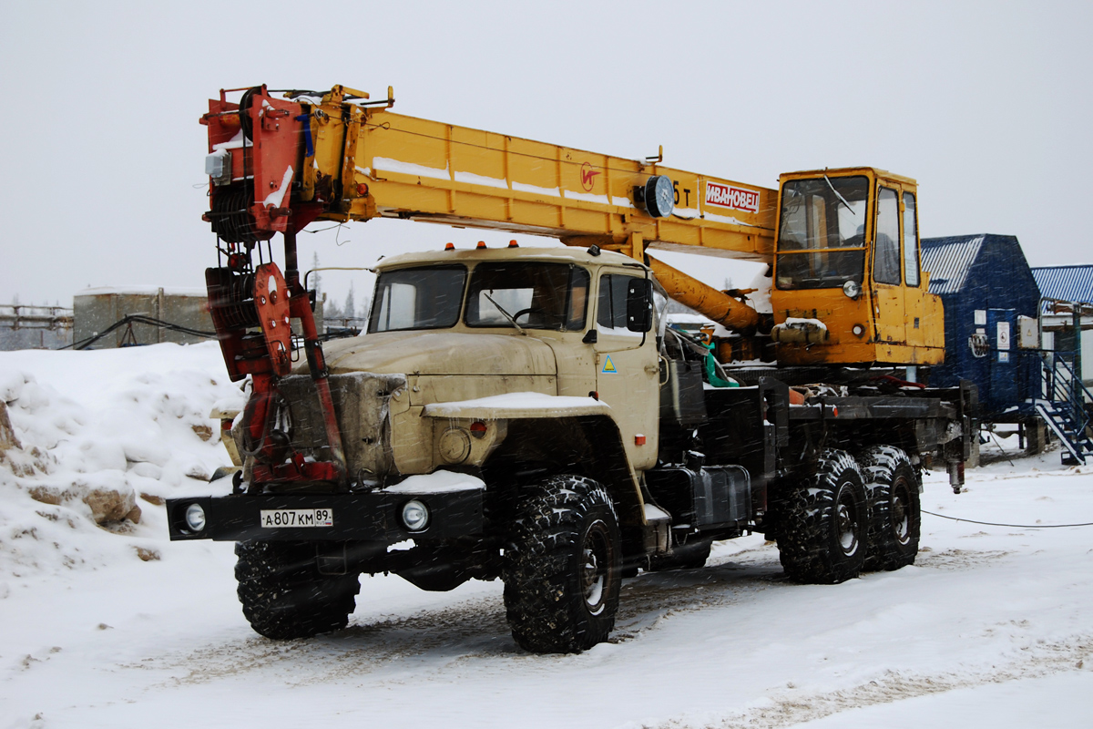 Ямало-Ненецкий автоном.округ, № А 807 КМ 89 — Урал-4320-30