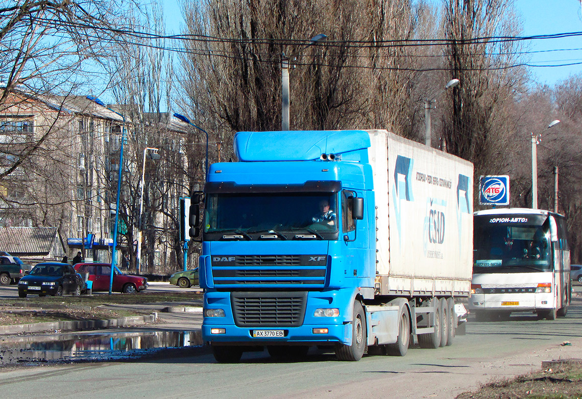 Харьковская область, № АХ 3770 ЕВ — DAF XF95 FT