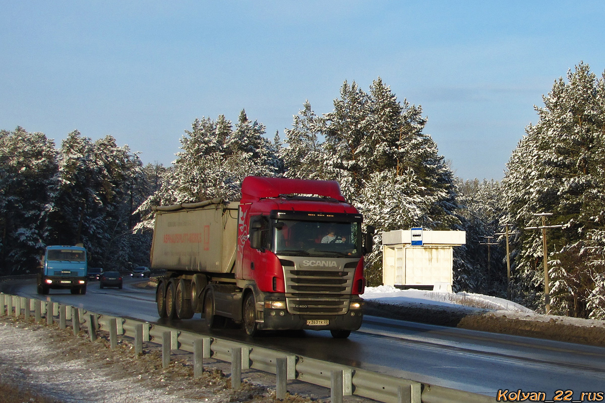 Алтайский край, № Х 363 ТК 22 — Scania ('2009) G400