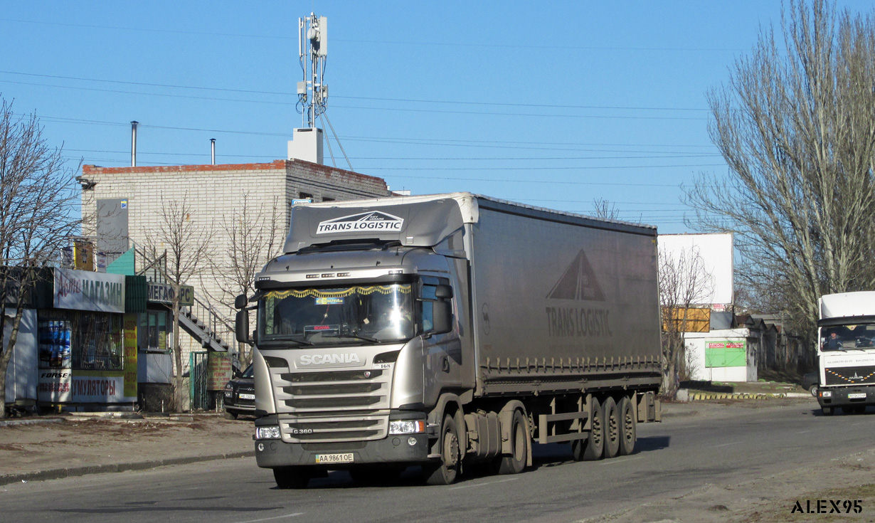 Киевская область, № 168 — Scania ('2013) G360
