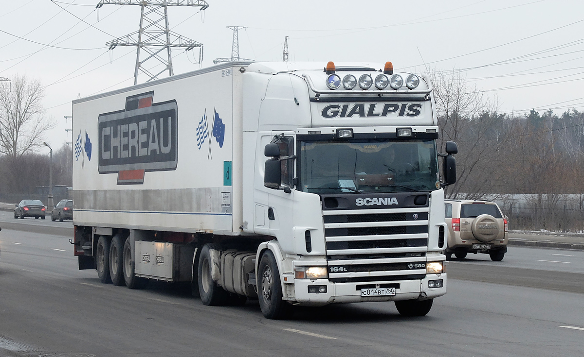 Московская область, № С 014 ВТ 750 — Scania ('1996) R164L