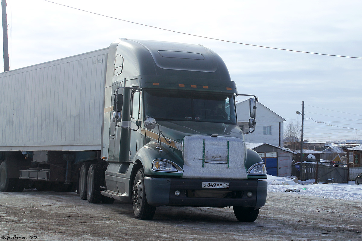 Саха (Якутия), № Х 849 ЕЕ 14 — Freightliner Columbia