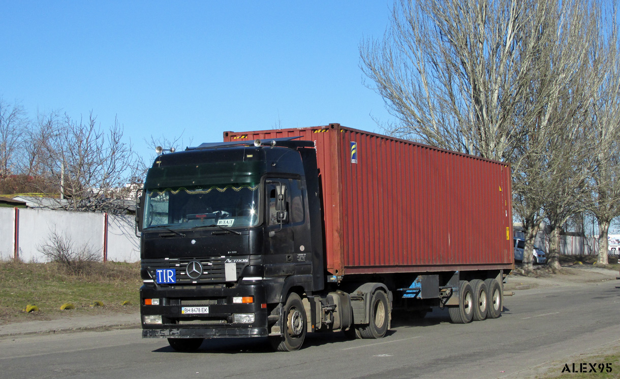 Одесская область, № ВН 8478 ЕК — Mercedes-Benz Actros ('1997)