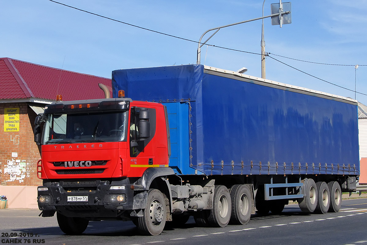 Мурманская область, № Р 878 МР 51 — IVECO-AMT Trakker ('2007)