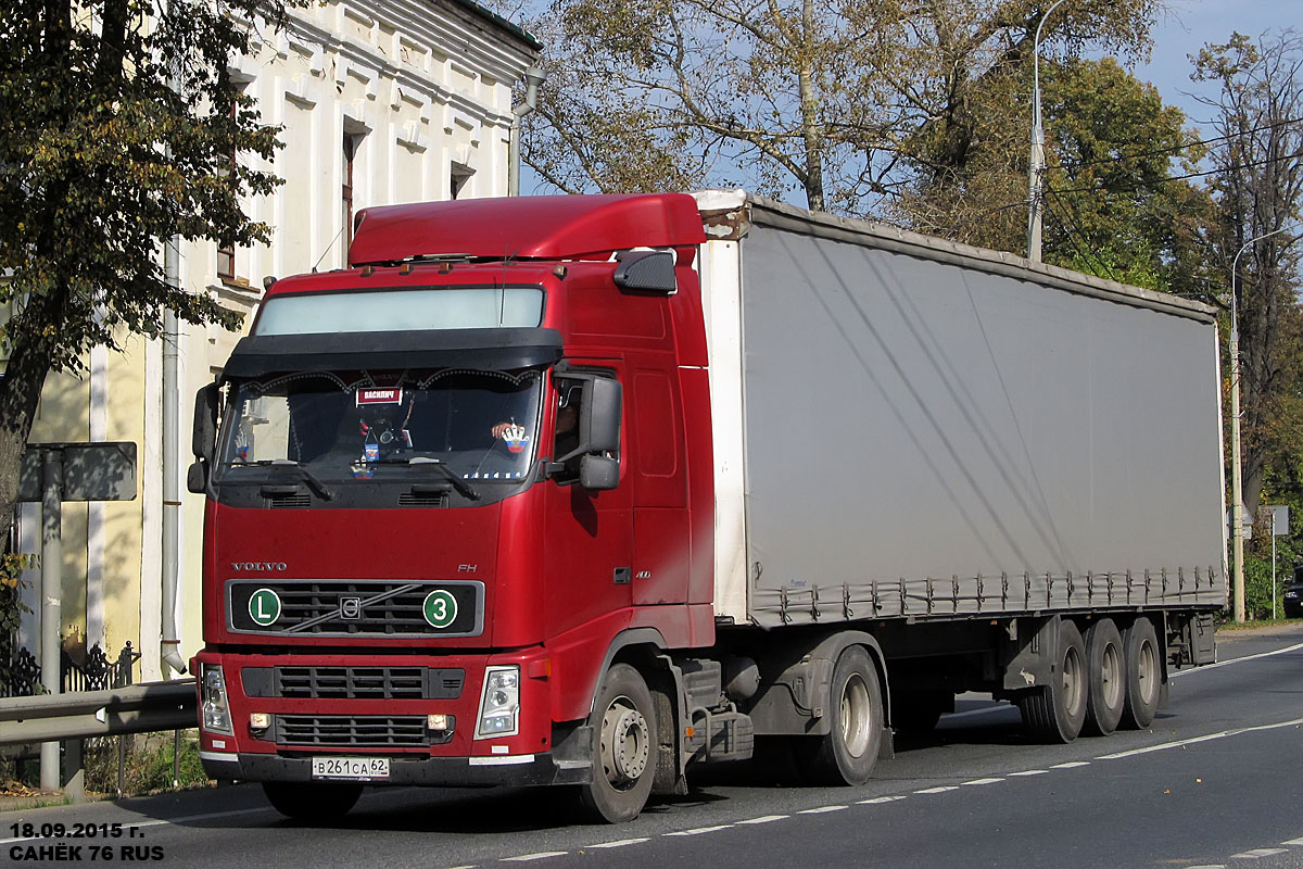 Рязанская область, № В 261 СА 62 — Volvo ('2002) FH12.400