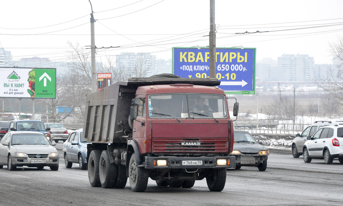 Омская область, № Р 768 НВ 55 — КамАЗ-65115-13 [65115N]