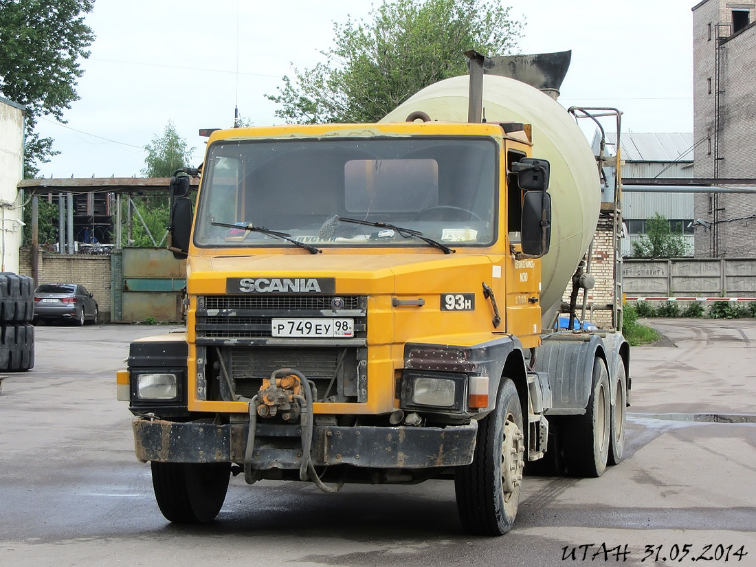 Санкт-Петербург, № Р 749 ЕУ 98 — Scania (II) T-Series 93H