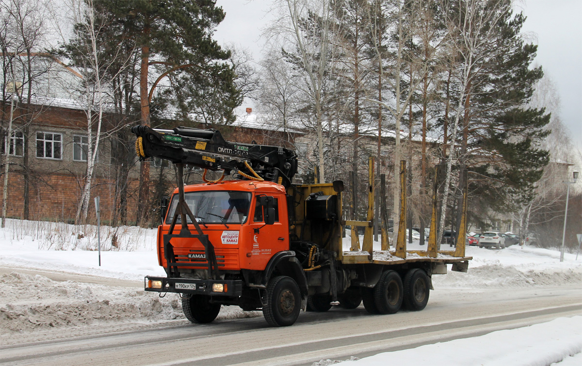 Красноярский край, № К 190 КР 124 — КамАЗ-53228-15 [53228R]