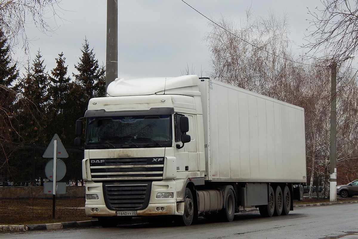 Алтайский край, № Т 640 УУ 22 — DAF XF105 FT