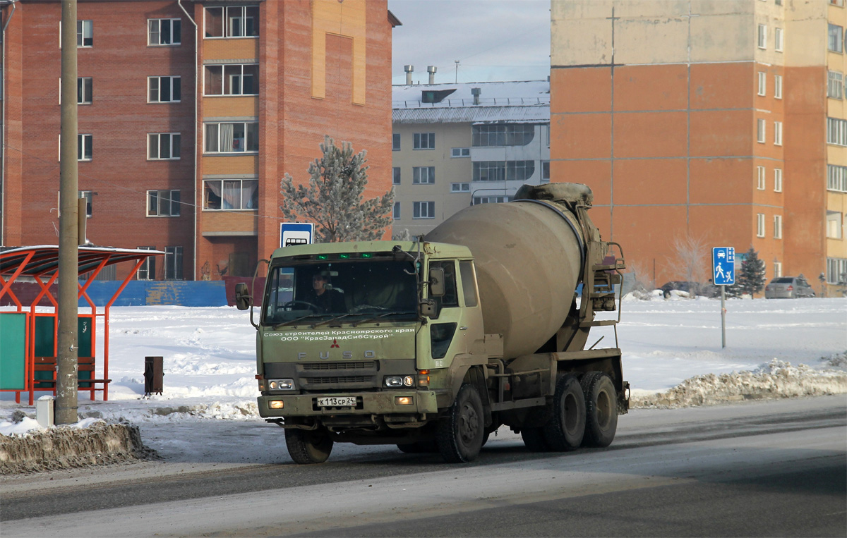 Красноярский край, № К 113 СР 24 — Mitsubishi Fuso Fighter