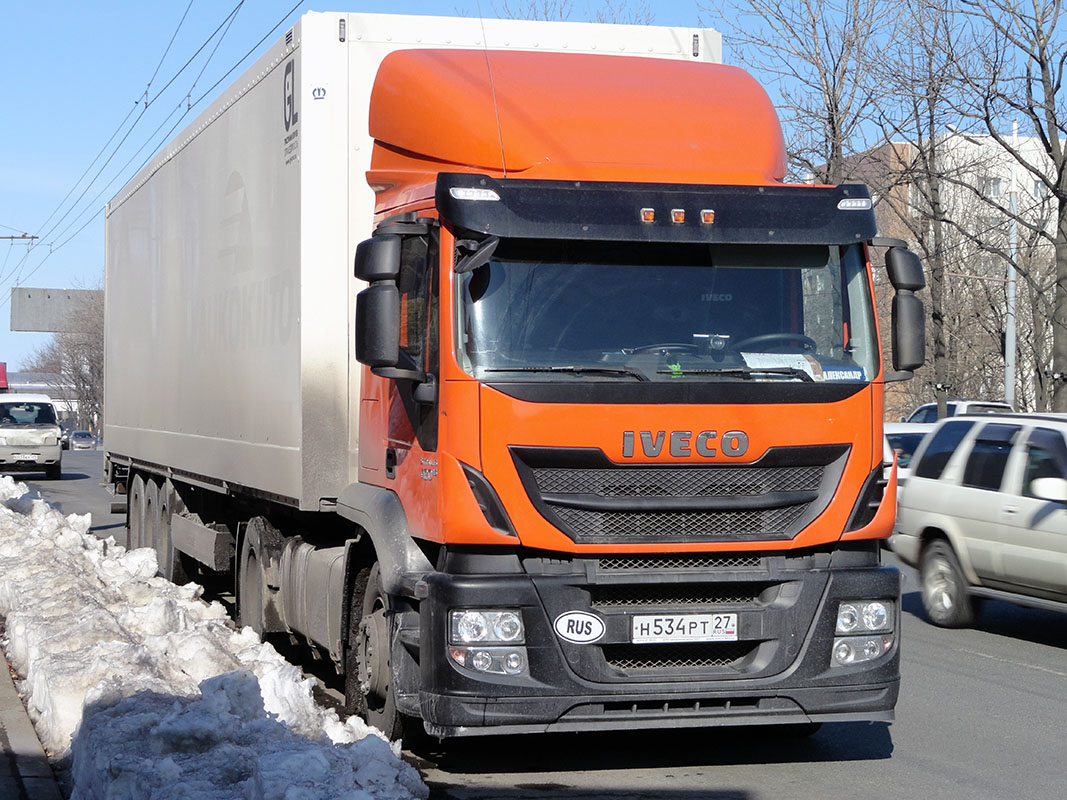 Хабаровский край, № Н 534 РТ 27 — IVECO Stralis ('2012) 430