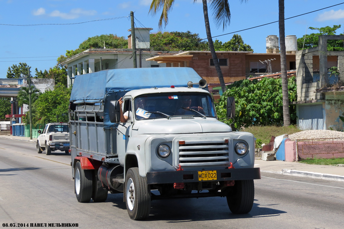 Куба, № MDX 022 — ГАЗ-53-62