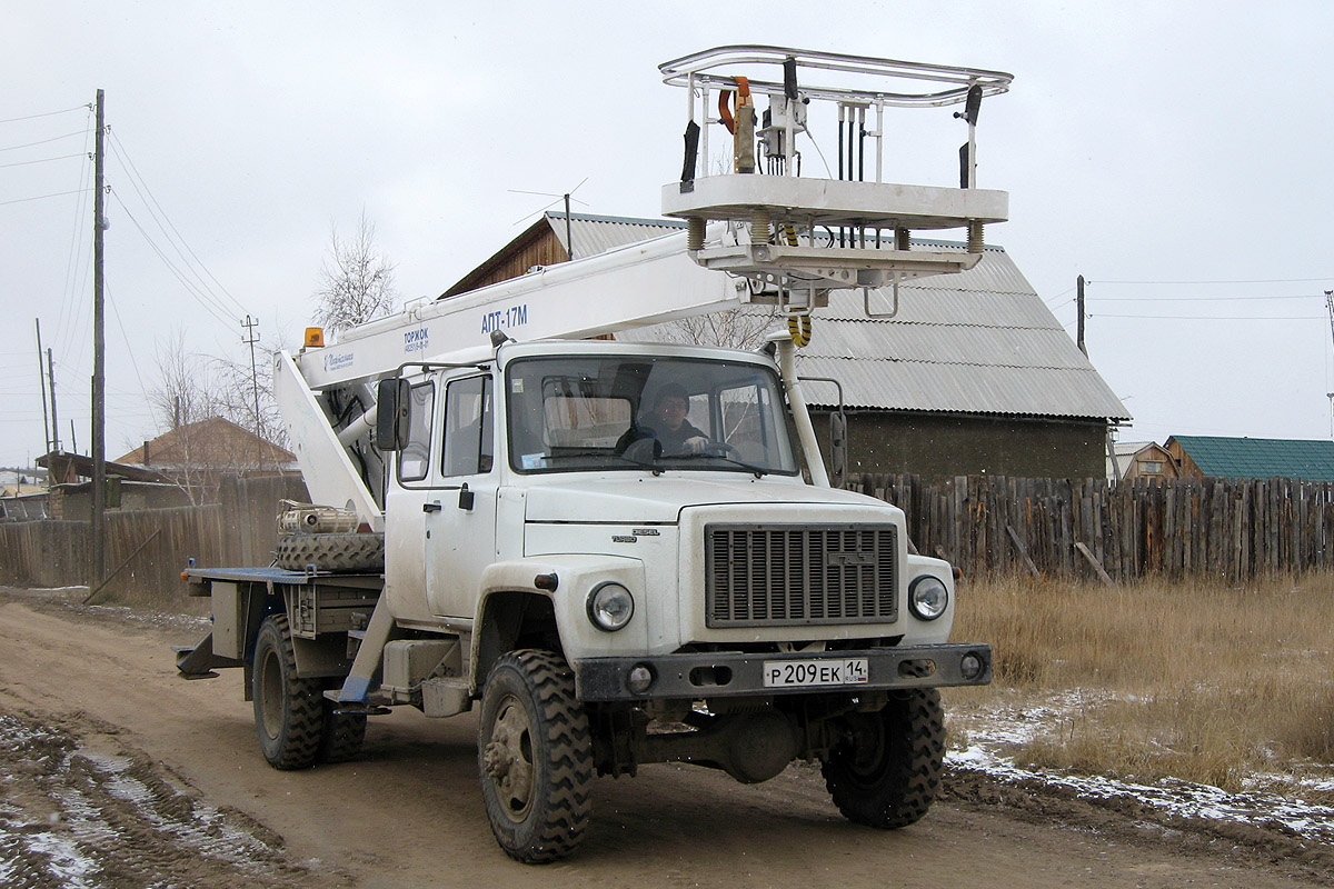 Саха (Якутия), № Р 209 ЕК 14 — ГАЗ-33086 «Земляк»