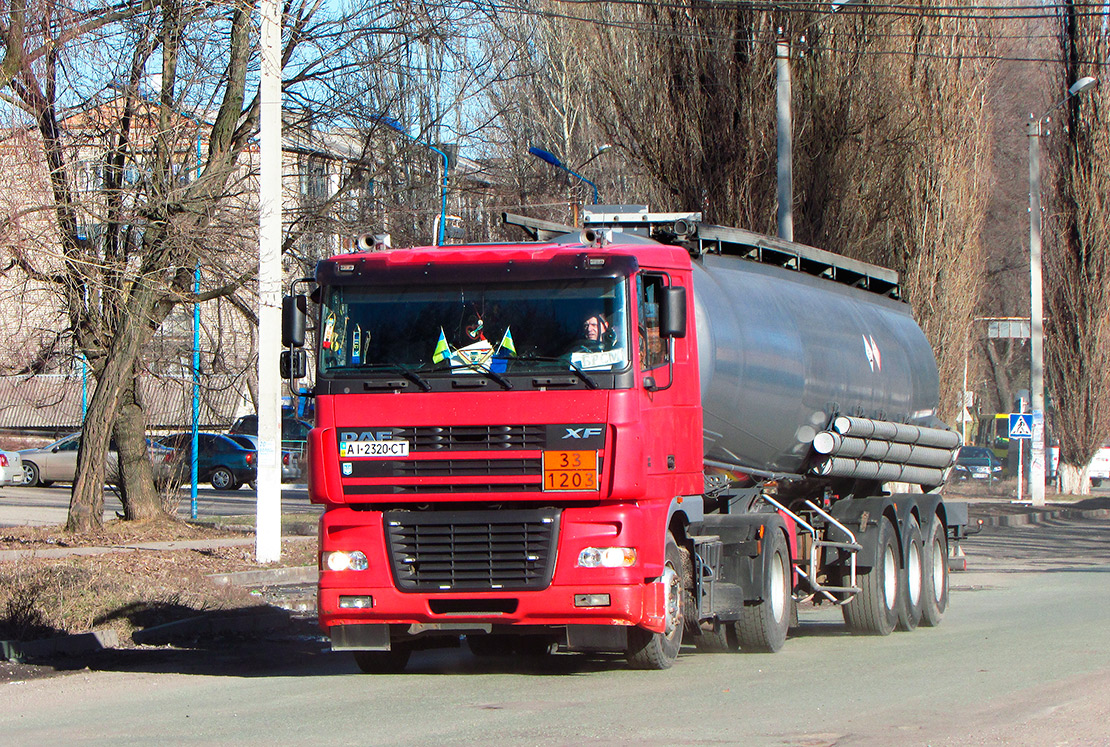 Киевская область, № АІ 2320 СТ — DAF XF95 FT