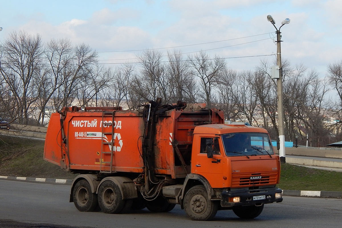 Белгородская область, № М 731 МТ 31 — КамАЗ-65115-62