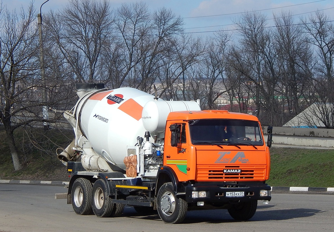 Белгородская область, № Н 153 КХ 31 — КамАЗ-65115-D3