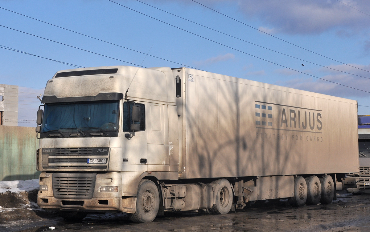 Латвия, № GB-3809 — DAF XF95 FT