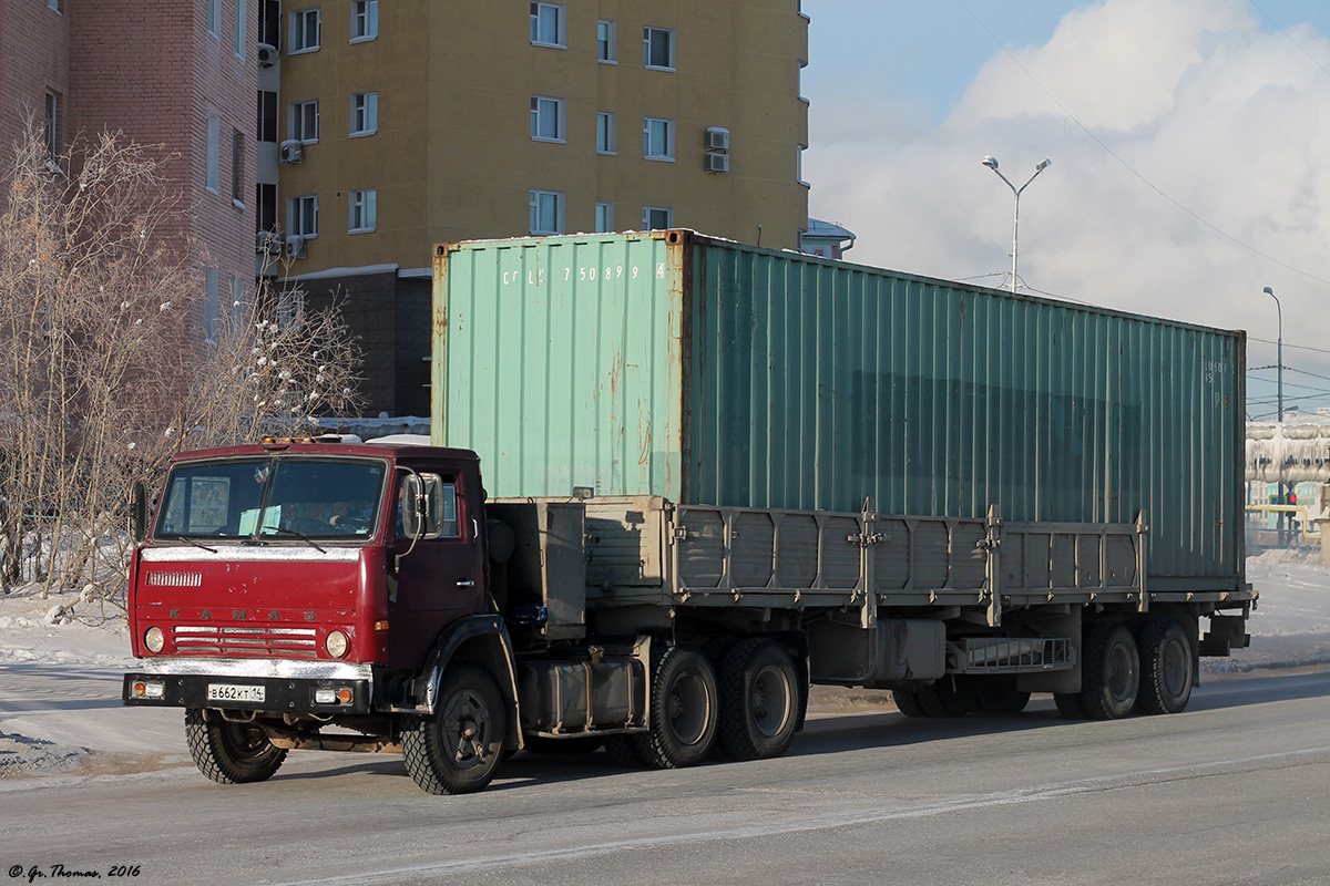 Саха (Якутия), № В 662 КТ 14 — КамАЗ-5410