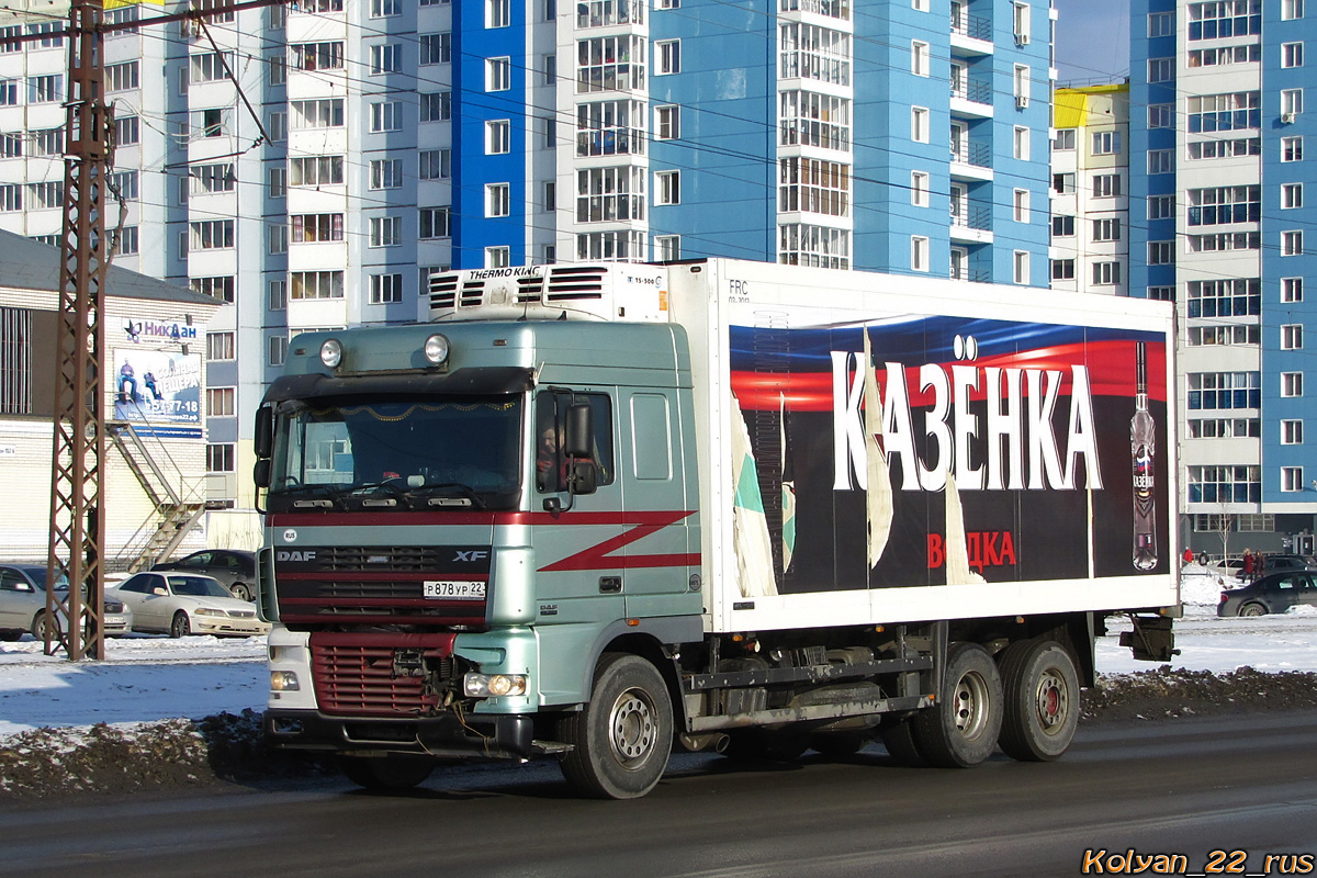 Алтайский край, № Р 878 УР 22 — DAF XF95 FAR