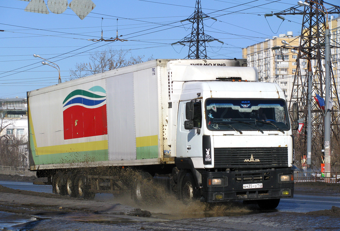 Нижегородская область, № А 435 УО 152 — МАЗ-5440A8